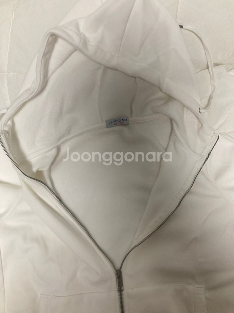 (새상품)폴로 기모 후드집업 100사이즈(L)--2