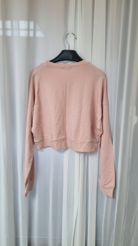 젝시믹스 크롭 맨투맨 티셔츠--1