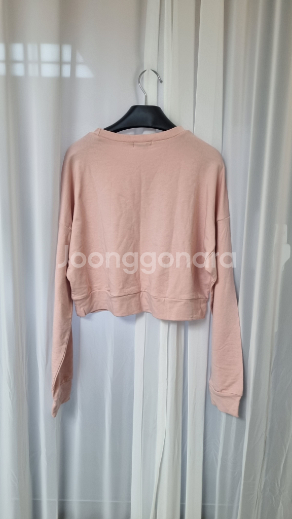 젝시믹스 크롭 맨투맨 티셔츠--1