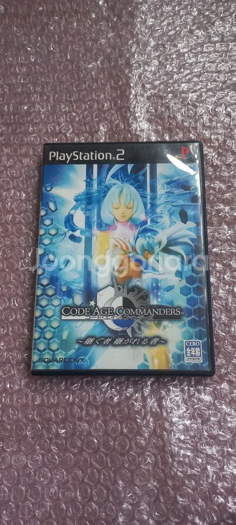 PS2 (소장용S급) 코드에이지 커맨더스 일판팜 플스2--0