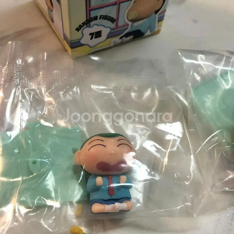 일괄) 짱구 소꿉놀이 랜덤 피규어 짱구 철수 훈이--1