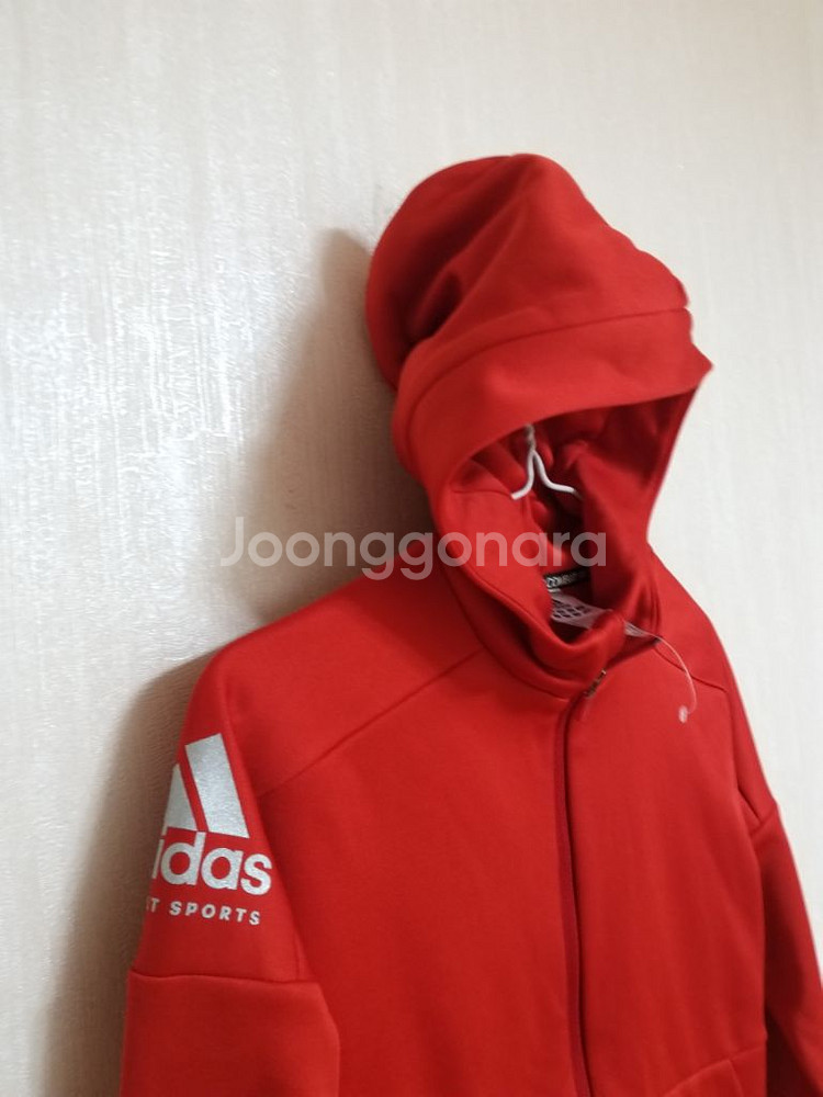 남여아동 아디다스 방풍.기모 후드집업 (120)--2