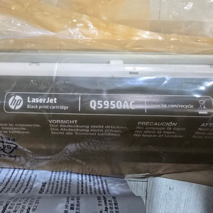 HP Q5950AC 정품 토너 나눔 합니다.