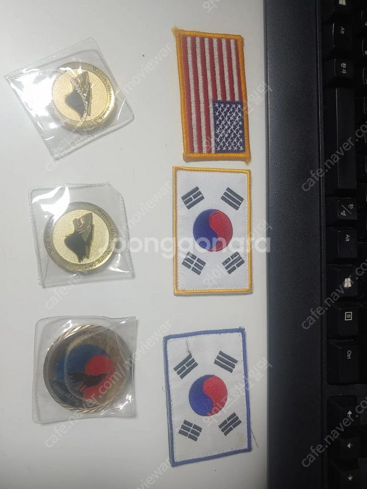 미군지급품 ACU OCP 계급장 아미탭 네임탭 코인--4