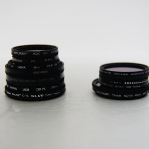 CPL(40.5/49/52/55mm), ND(49mm)