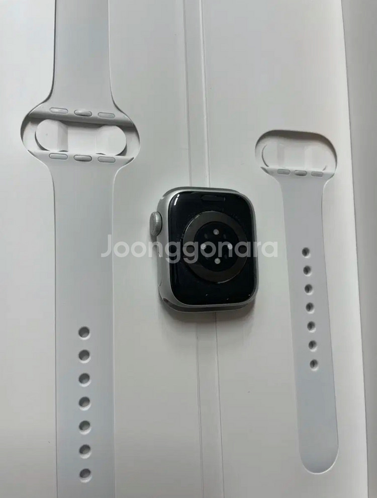 애플워치 8 실버 41mm 배터리 100--1