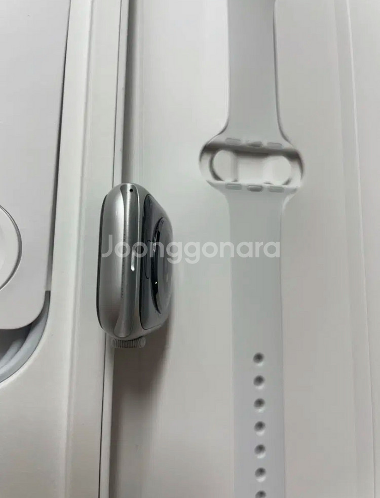 애플워치 8 실버 41mm 배터리 100--5