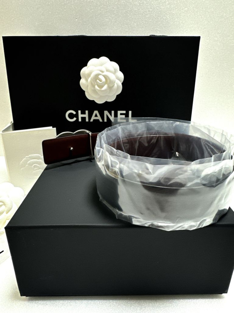 [미사용새상품] 샤넬 클래식 CC기본 리버시블 벨트 블--2