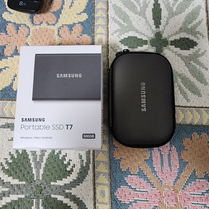 삼성 SSD T7 외장하드 500G