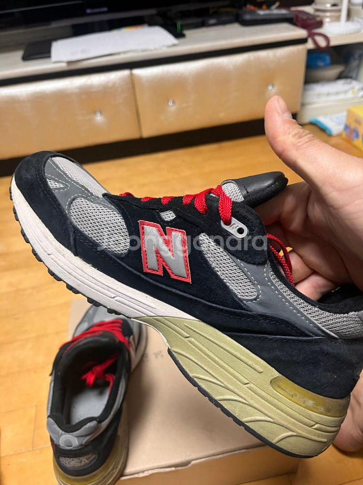 뉴발란스 MR993BR 검/빨 (265 D)--3