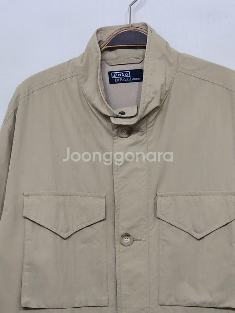 XL 랄프로렌 폴로 사파리 점퍼 베이지 허리조임끈 자켓--1