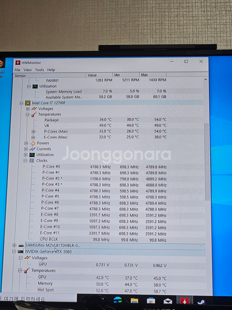 i7 12700f 3080 64g wifi--2