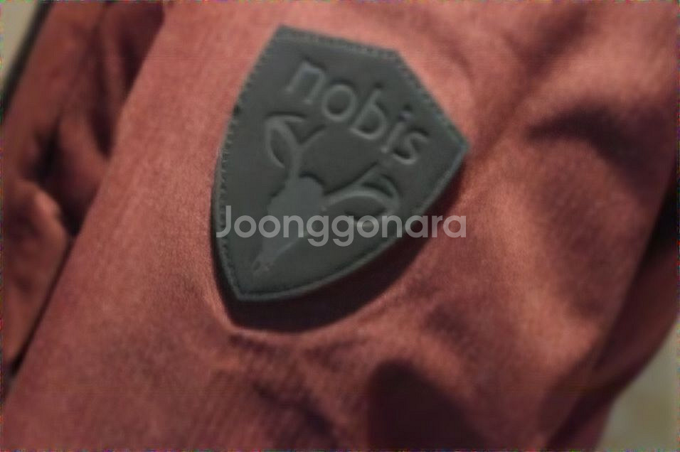 노비스 메리데스 정품 버건디 구스패딩 55 상태a급--5