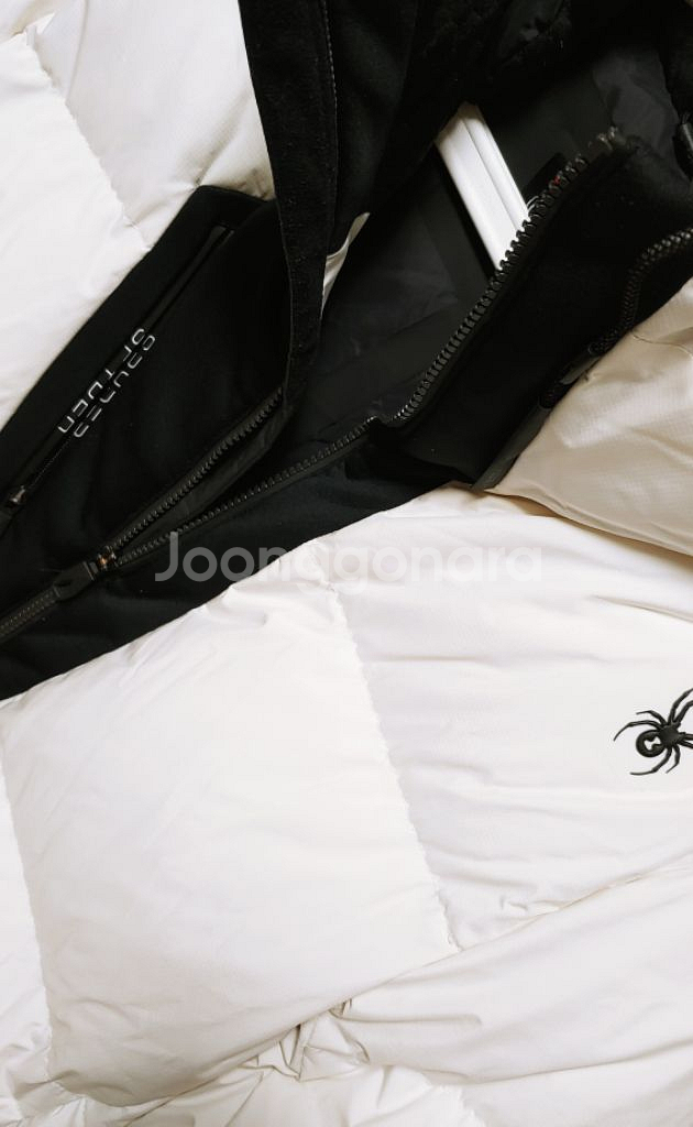 [XL] 스파이더 덕다운 패딩점퍼 화이트1140--2