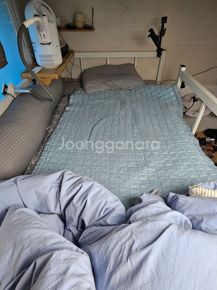 플라망 업다운 높이조절 벙커침대 + 슈퍼싱글 매트--4