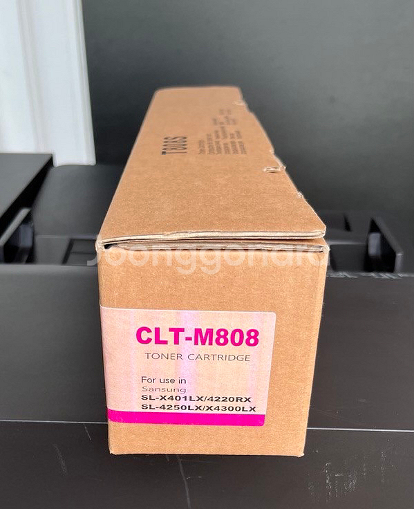 토너 삼성호환 CLT-M808(빨), C808(파)--1