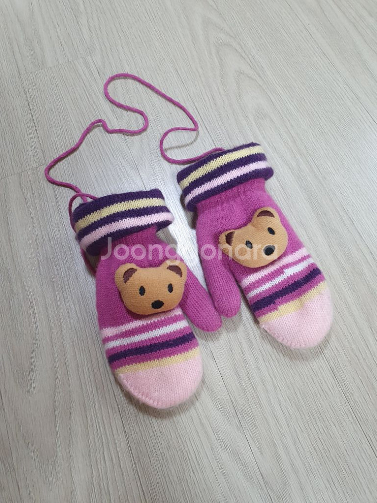 유아 모자 장갑 목도리 베레모 벙어리 귀도리 털모자--8