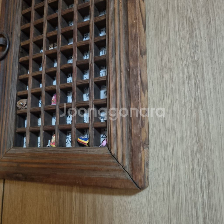옛날 전통 창문 창호 문짝 문살 고가구 소품--4
