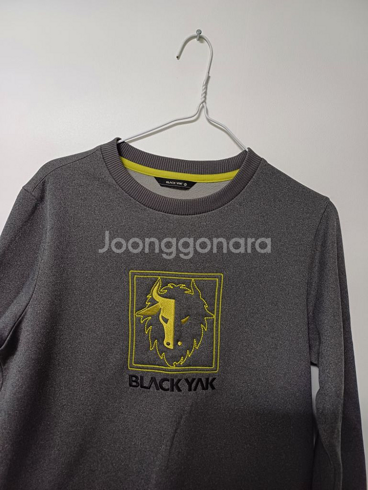 여성 블랙야크 기모 맨투맨 (스판95)--1