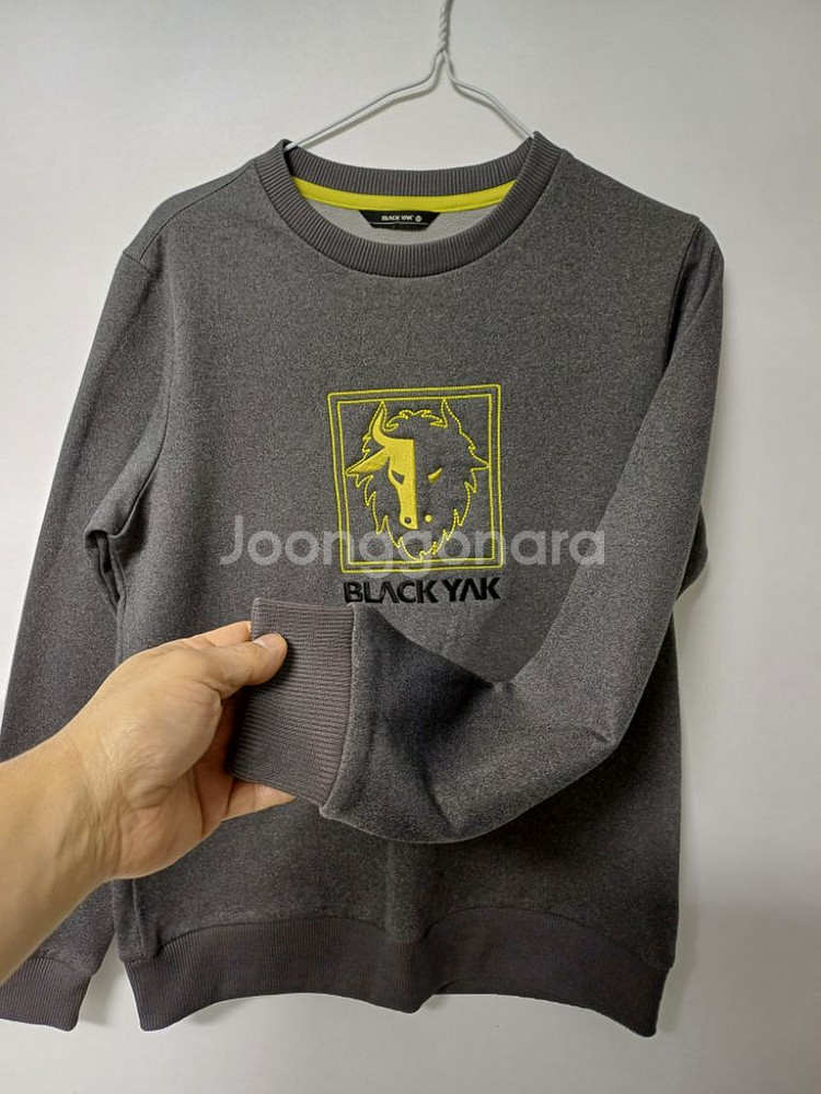 여성 블랙야크 기모 맨투맨 (스판95)--2