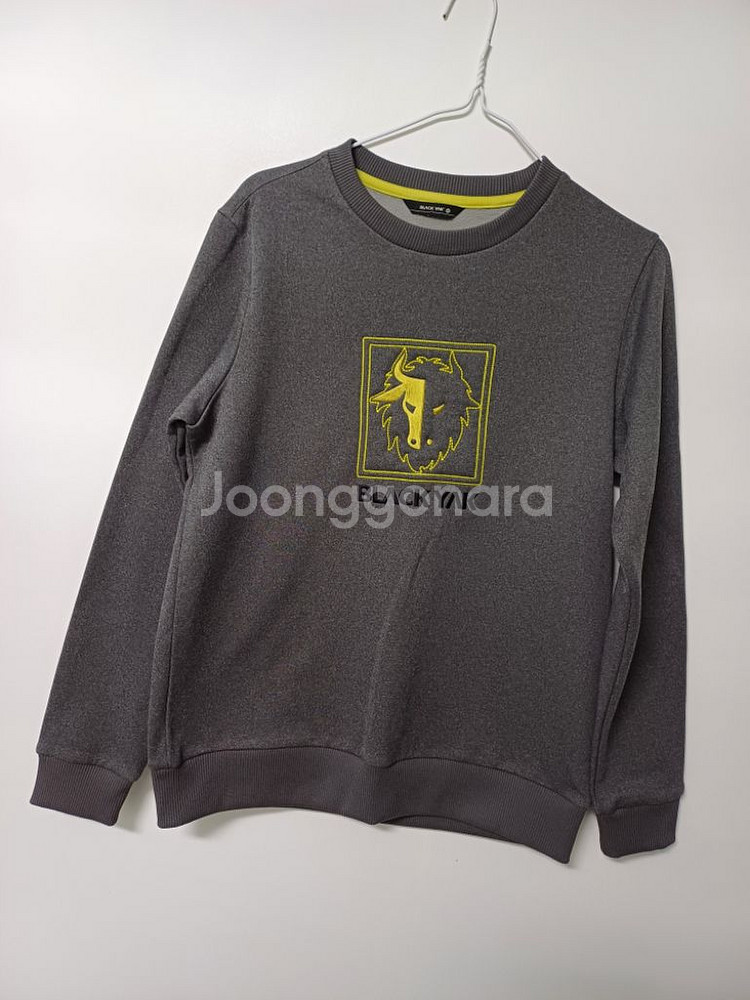 여성 블랙야크 기모 맨투맨 (스판95)--4