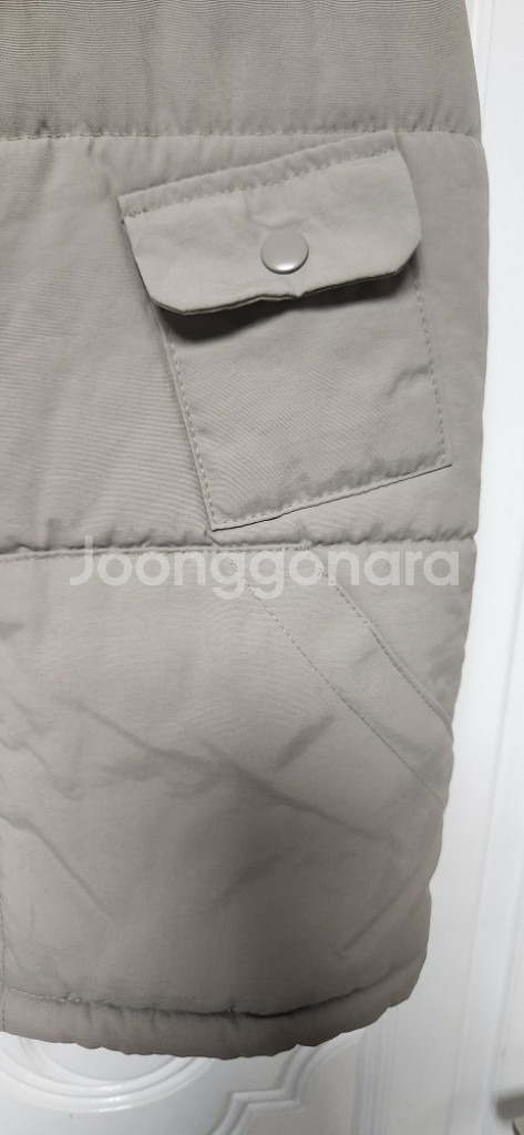 패딩조끼 패딩베스트 베이지 남여공용--5