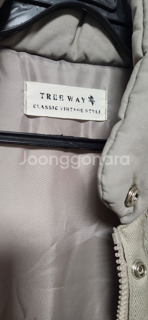 패딩조끼 패딩베스트 베이지 남여공용--8
