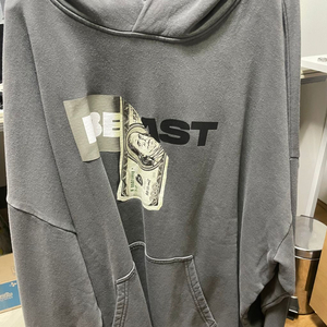 미스터비스트 dollar bill hoodie