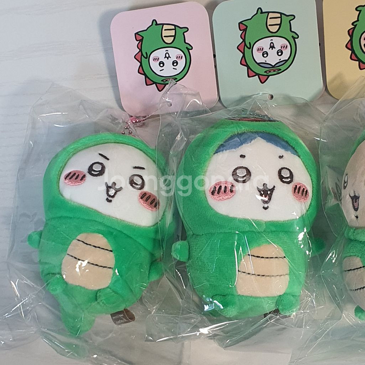 공룡 치이카와 하치와레 우사기 마스코트 봉제인형 나가노--1