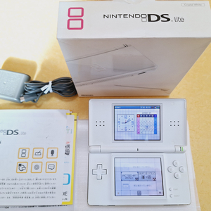 신품급2 닌텐도 DS LITE 화이트 박스셋dslite