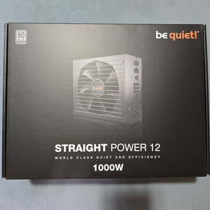 비콰이어트 1000w 플래티넘 풀모듈러 팝니다