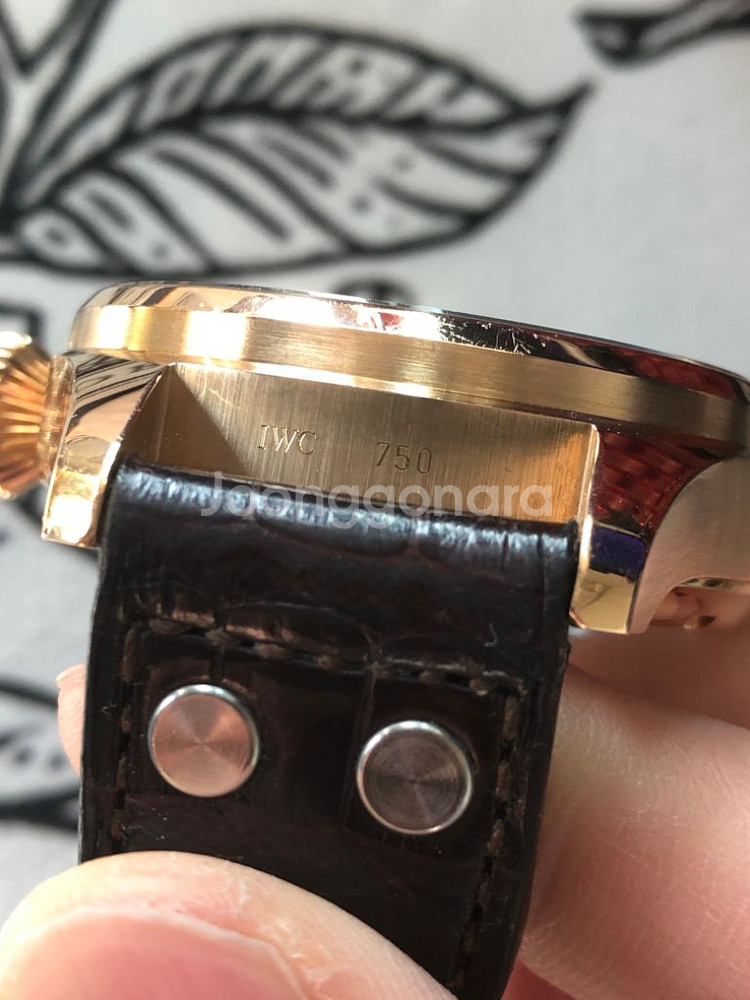 iwc ppc 빅파일럿 퍼페추얼캘린더 어린왕자 금통시계--8