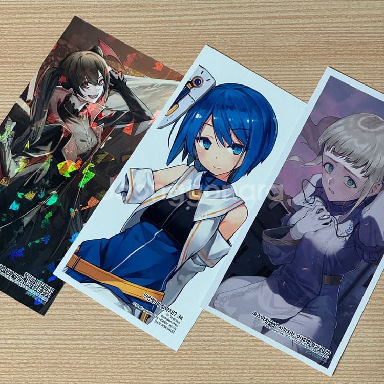 [일괄] 라노벨 초판 특전 책갈피--1