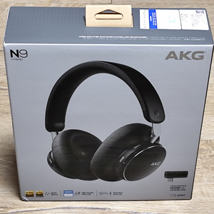 AKG N9 하이브리드 헤드폰 정품-100시간 사용가능