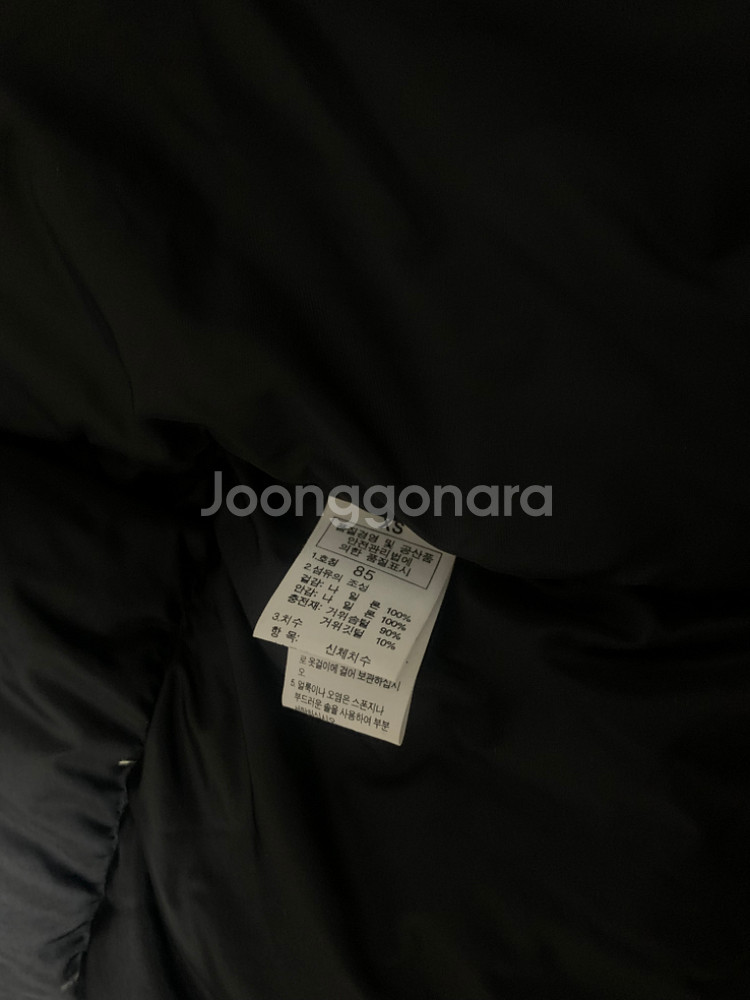 노스페이스 패딩조끼--2