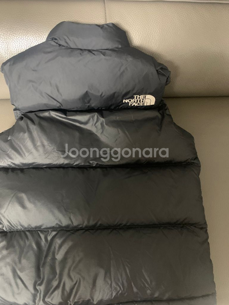 노스페이스 패딩조끼--1