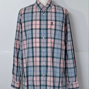 105)바버 Barbour 남성 체크 긴팔 남방셔츠