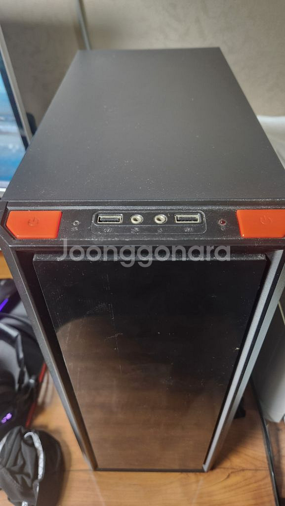 컴퓨터 본체(rx580), 모니터 세트--2