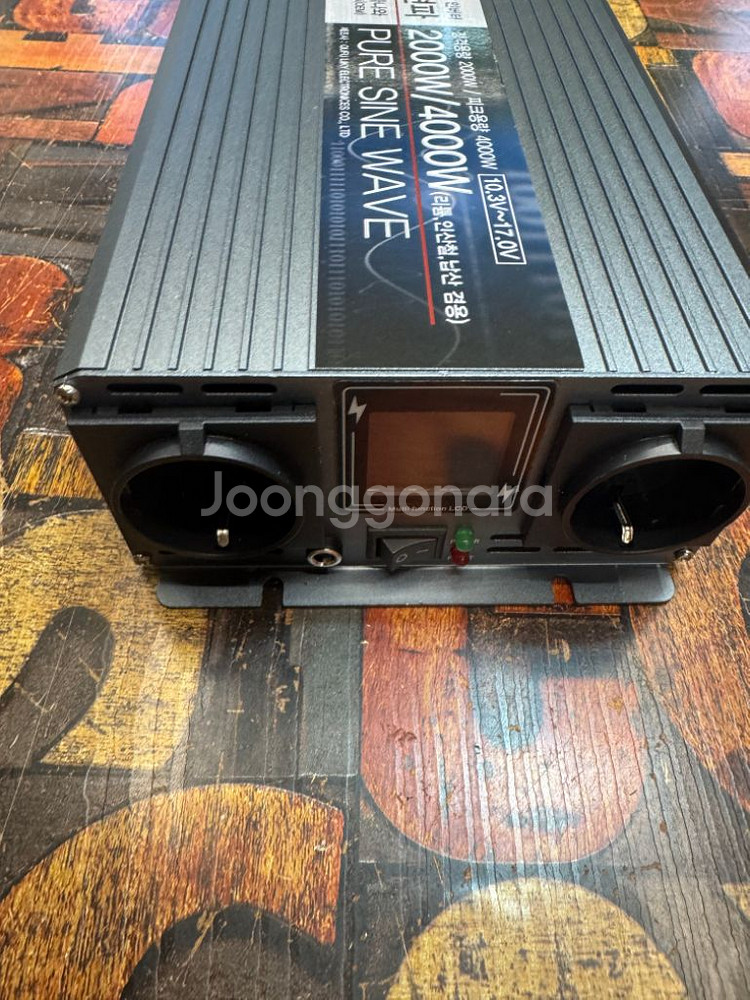 캠핑 파워뱅크 300a,인버터2kw--4