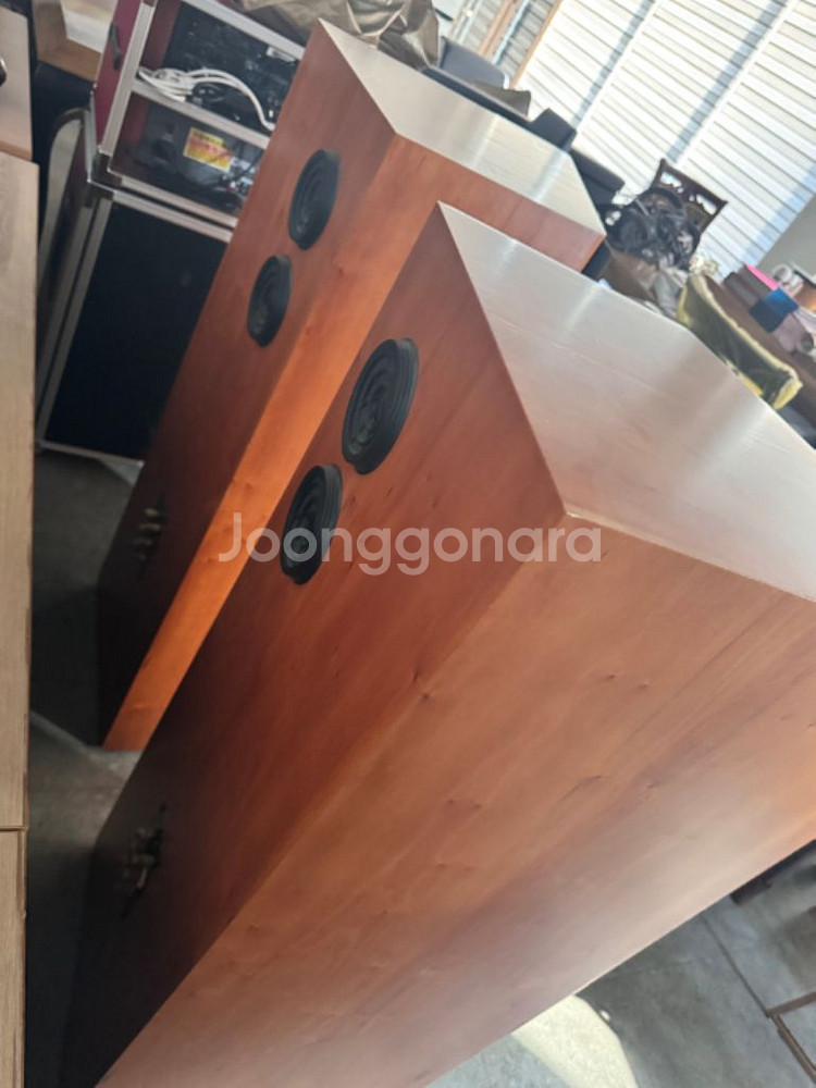 럭스만 c-10,b-10 모노앰프 원목스피커 풀세트--8