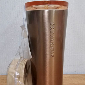 스타벅스 홀리데이 글램 밸류 콜드컵 473ml 골드