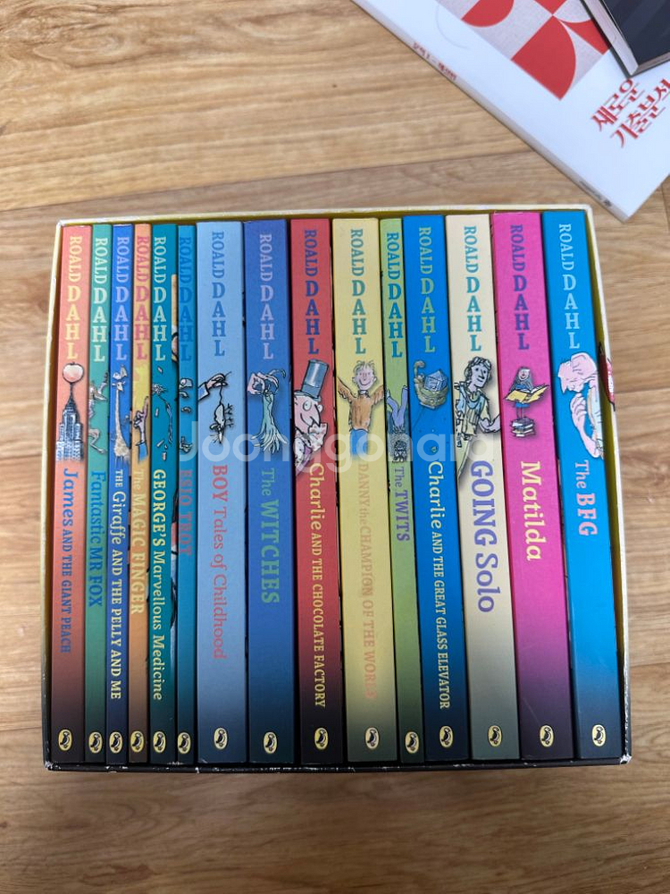 로알드 달 영어책 시리즈(15권) cd묶음--0