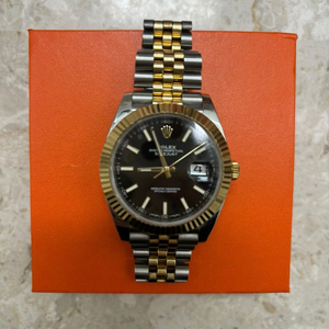 롤렉스 데이저스트 41mm 검판 바인덱스 126333
