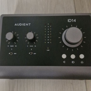 iD14 mk2 오디오인터페이스 10월20일날구매
