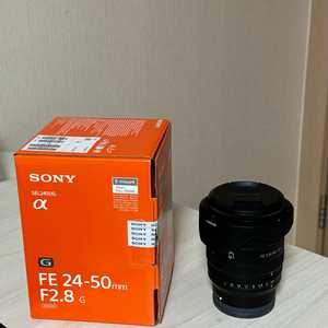 SONY FE 2450G F2.8 신동품