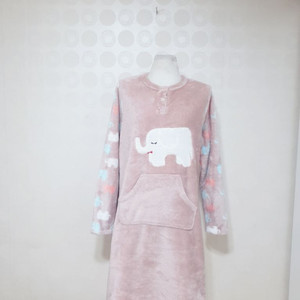 M/잠옷원피스66/겨울잠옷원피스66/여성잠옷66