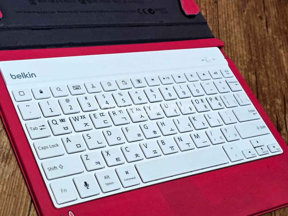 벨킨 iPad Air 아이패드 에어 슬림 키보드 케이스--5
