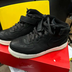 나이키랩(NIKE LAB) 올가죽 에어포스1미드