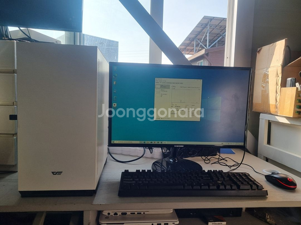 라이젠5 3600 PC모니터 일괄 판매합니다--0