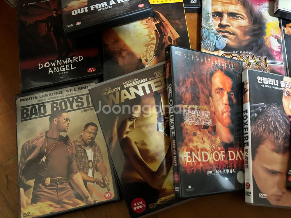 명작 올드 영화 dvd 15개 일괄 인테리어 소품 수집--1